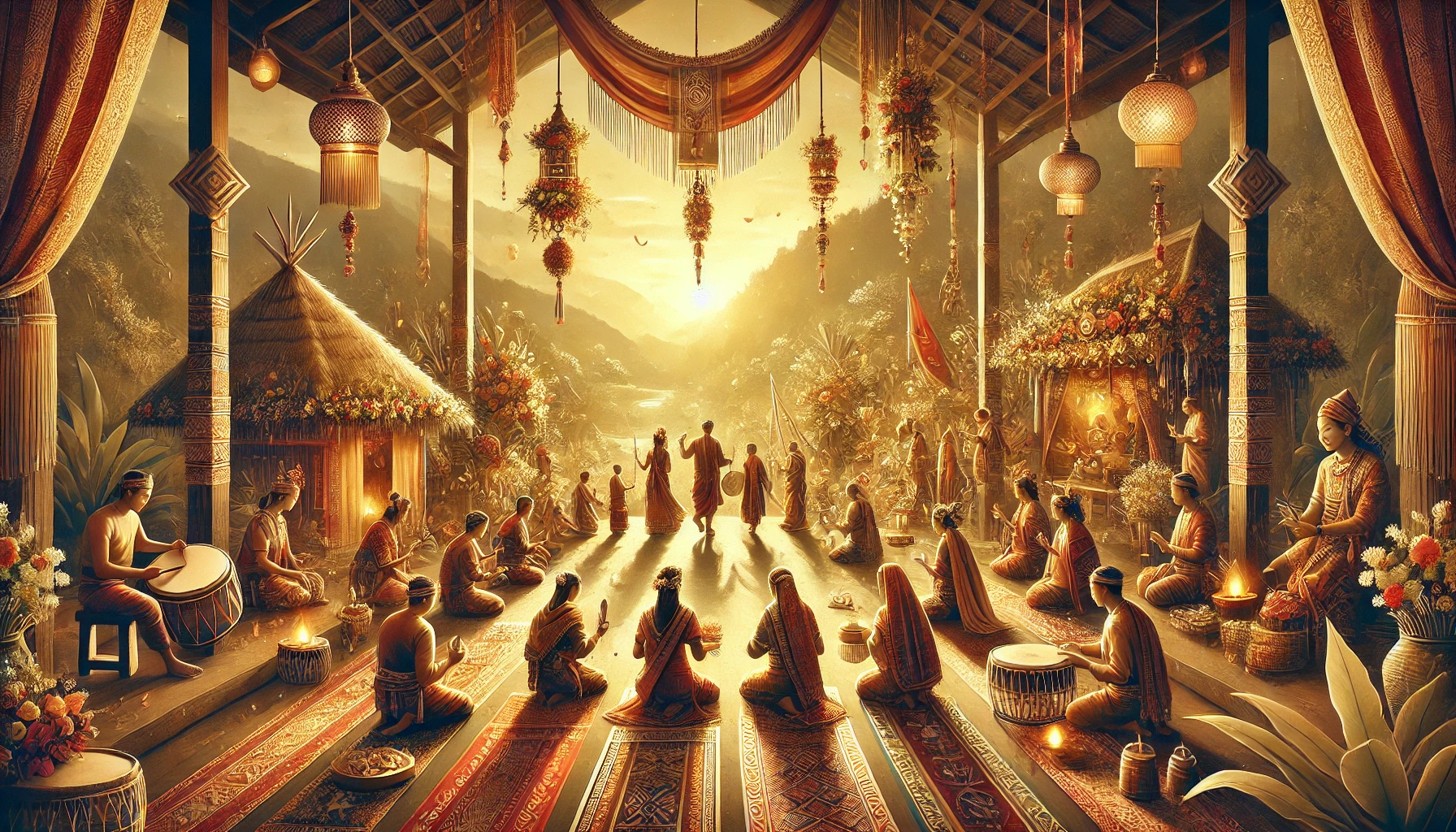 Keindahan Upacara Adat Tradisional
