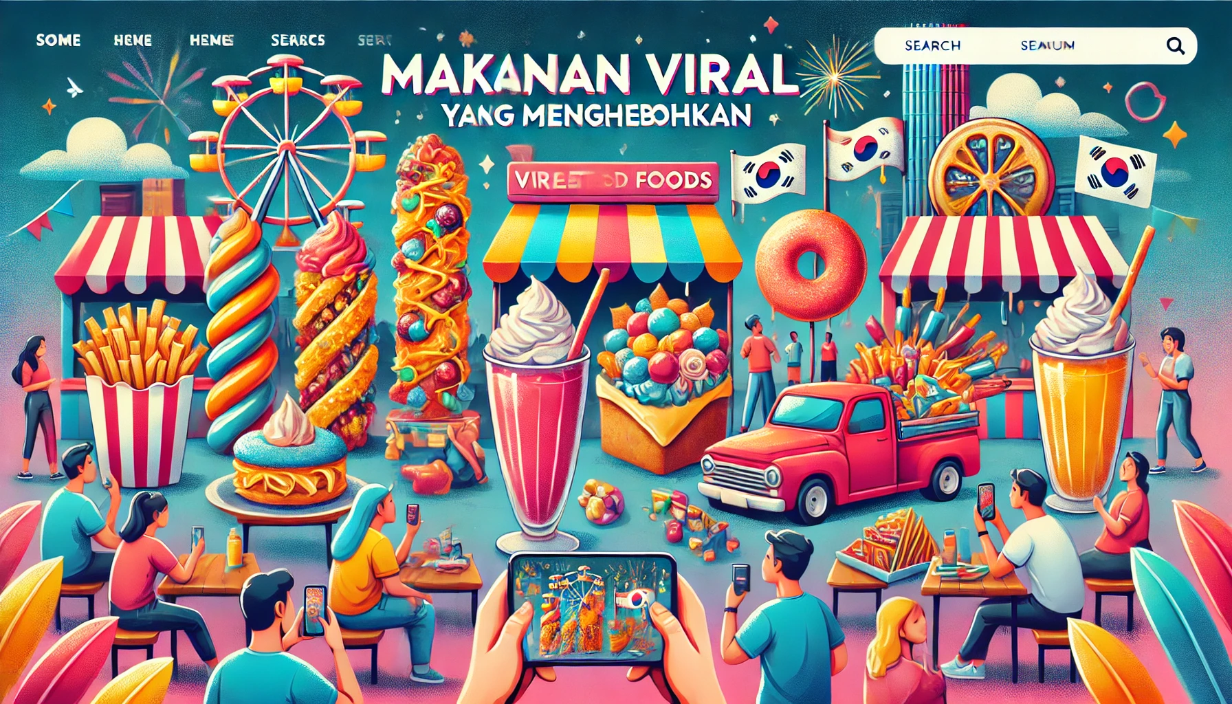 Makanan Viral Yang Menghebohkan