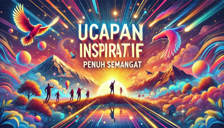 Ucapan Inspiratif Penuh Semangat