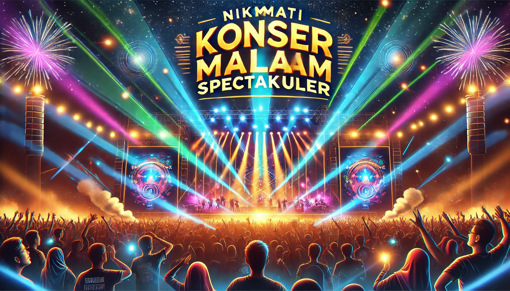 Nikmati Konser Malam Spektakuler