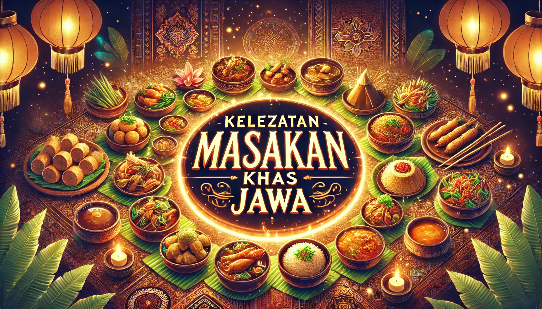 Kelezatan Masakan Khas Jawa