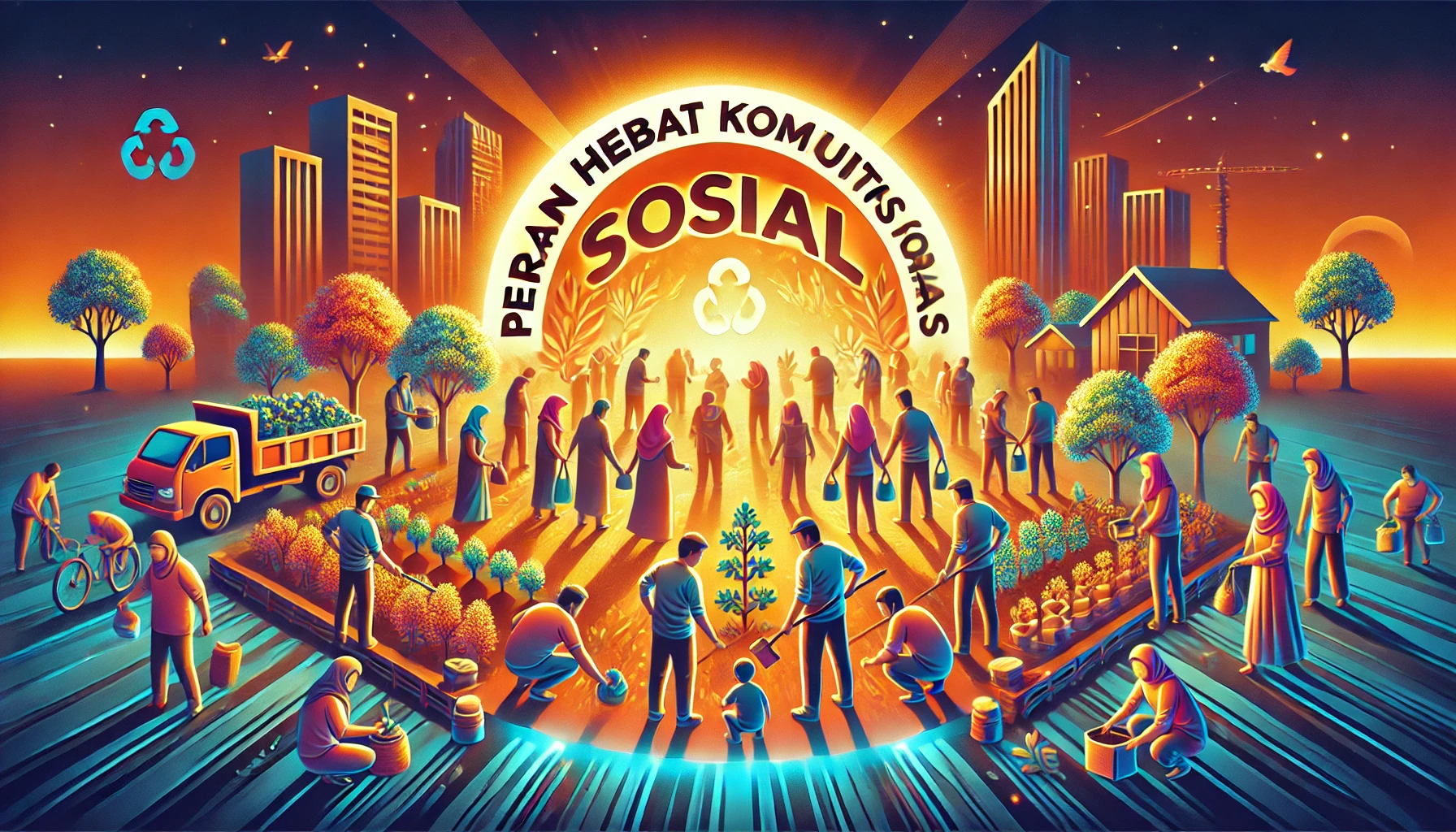 Peran Hebat Komunitas Sosial