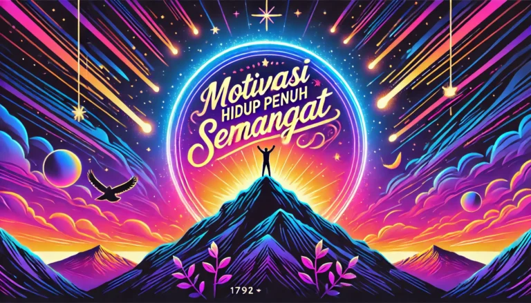 Motivasi Hidup Penuh Semangat