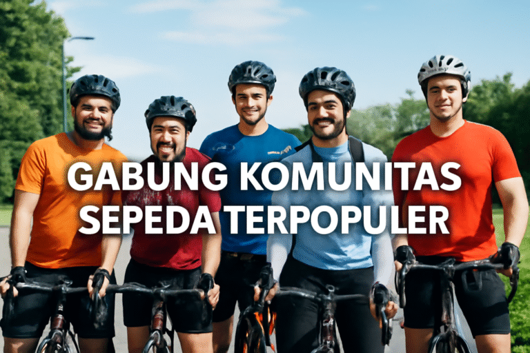 Gabung Komunitas Sepeda Terpopuler