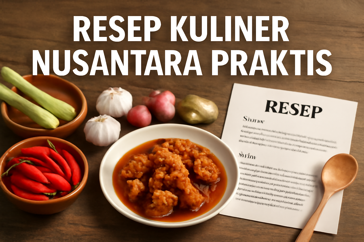 Resep Kuliner Nusantara Praktis