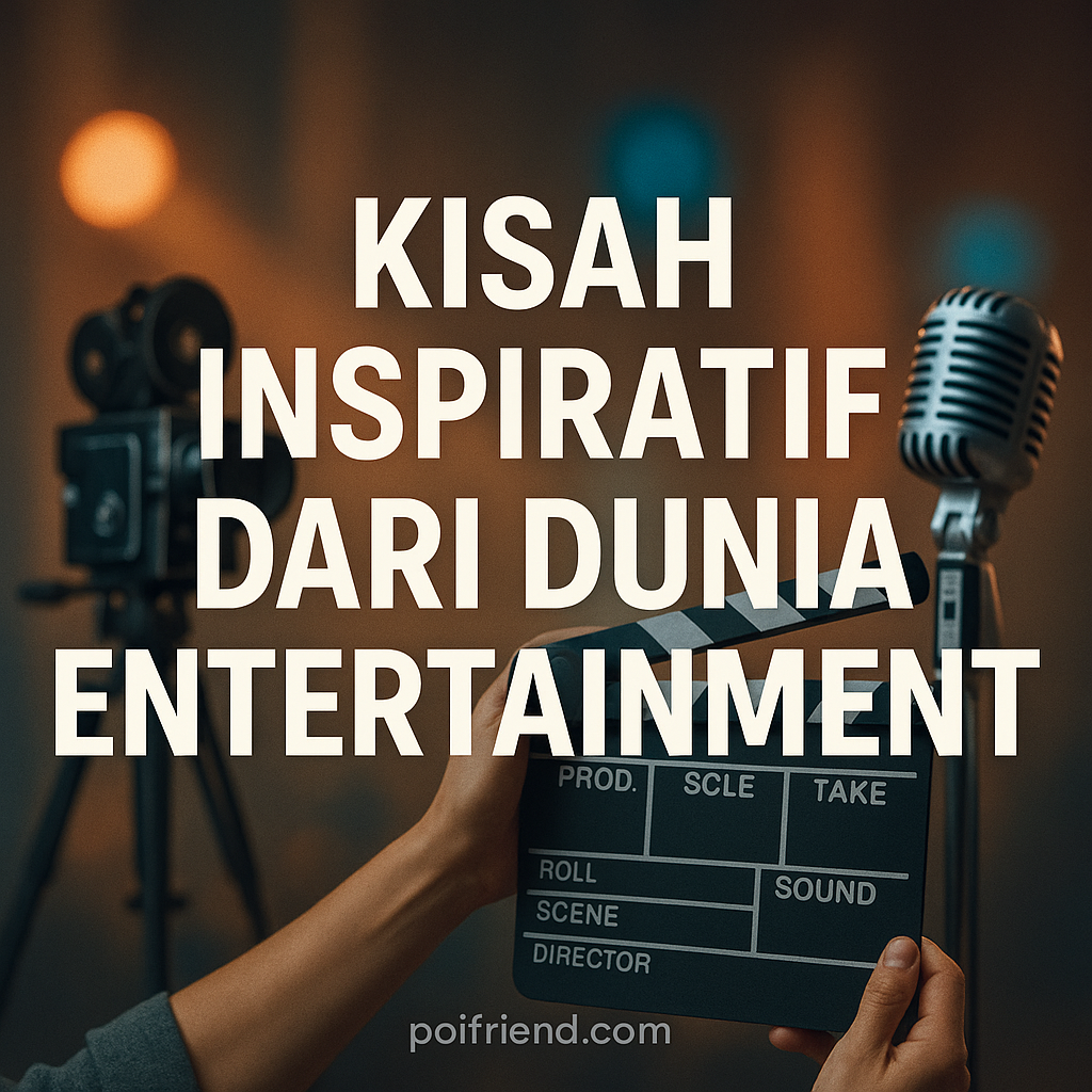 Kisah Inspiratif dari Dunia Entertainment
