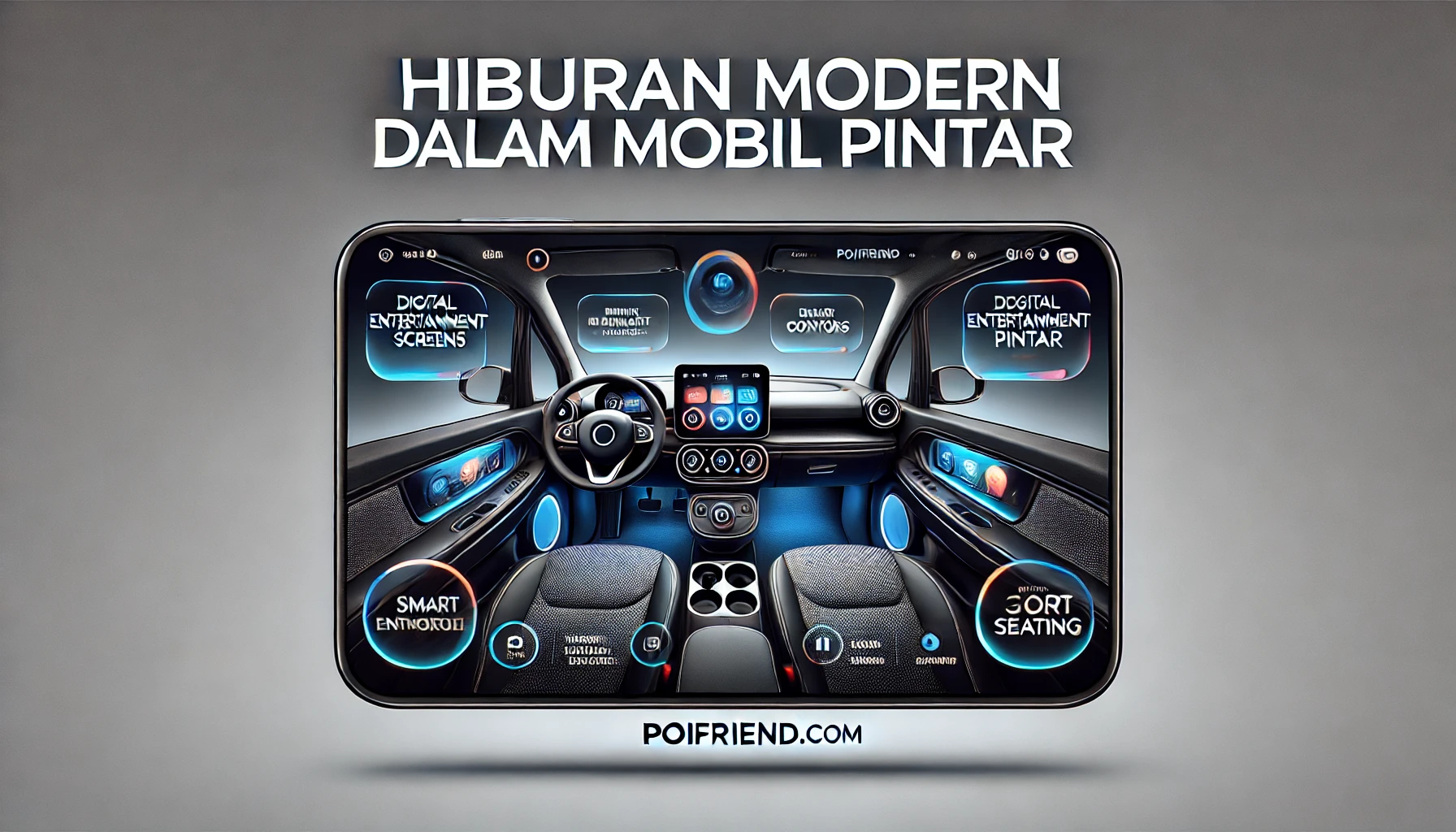 Hiburan Modern dalam Mobil Pintar