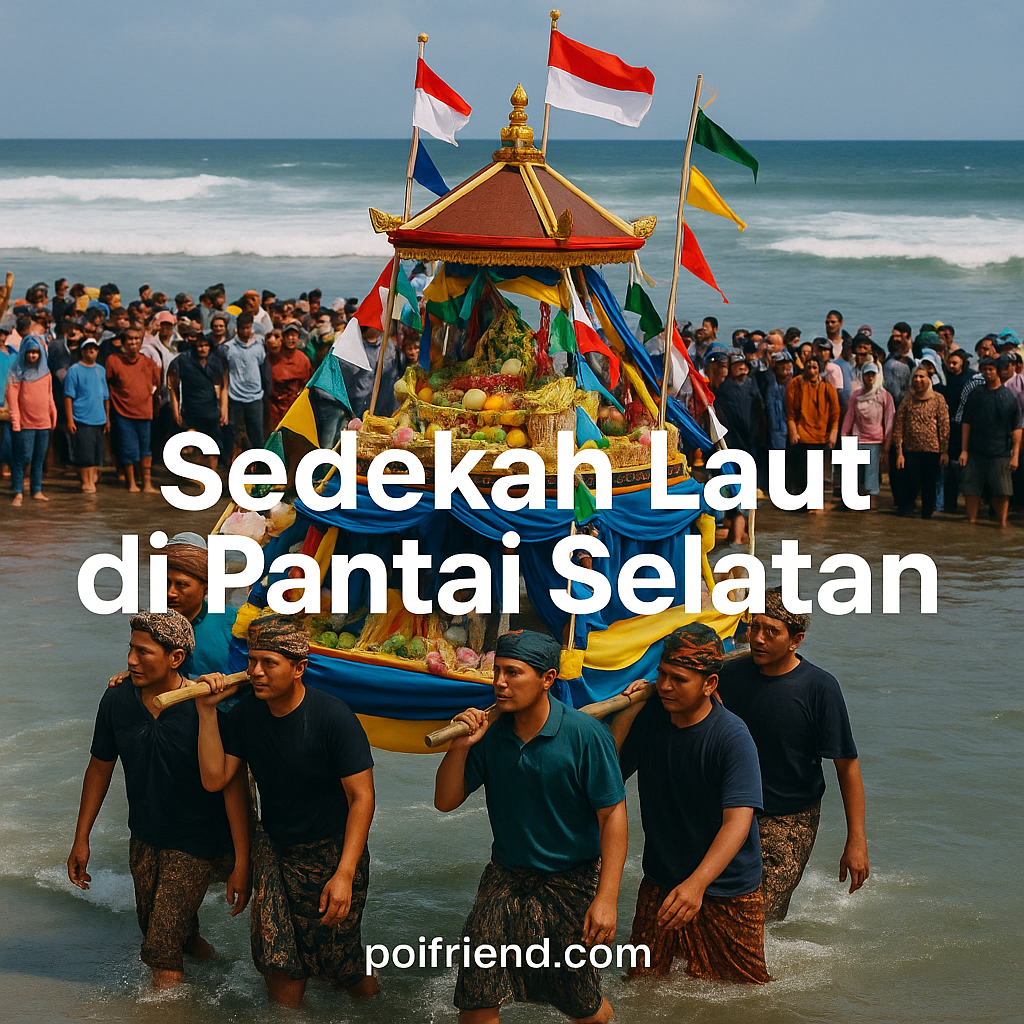 Sedekah Laut di Pantai Selatan