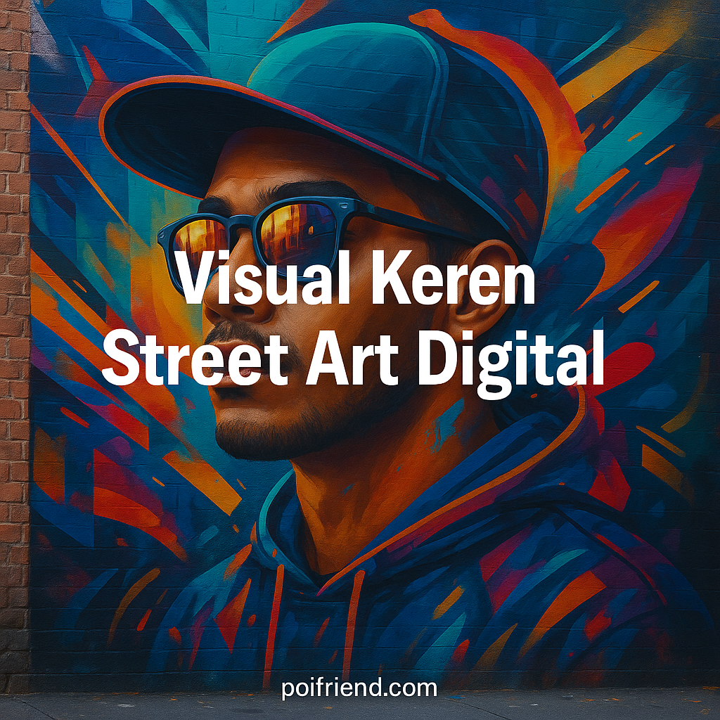 Visual Keren Street Art Digital