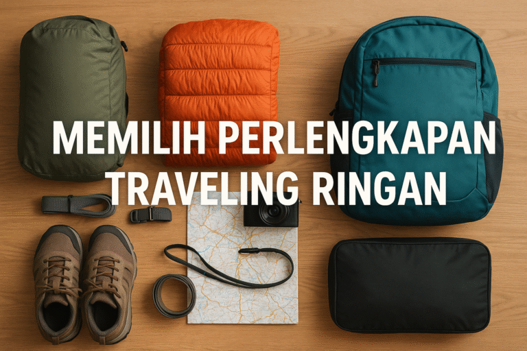 Memilih Perlengkapan Traveling Ringan