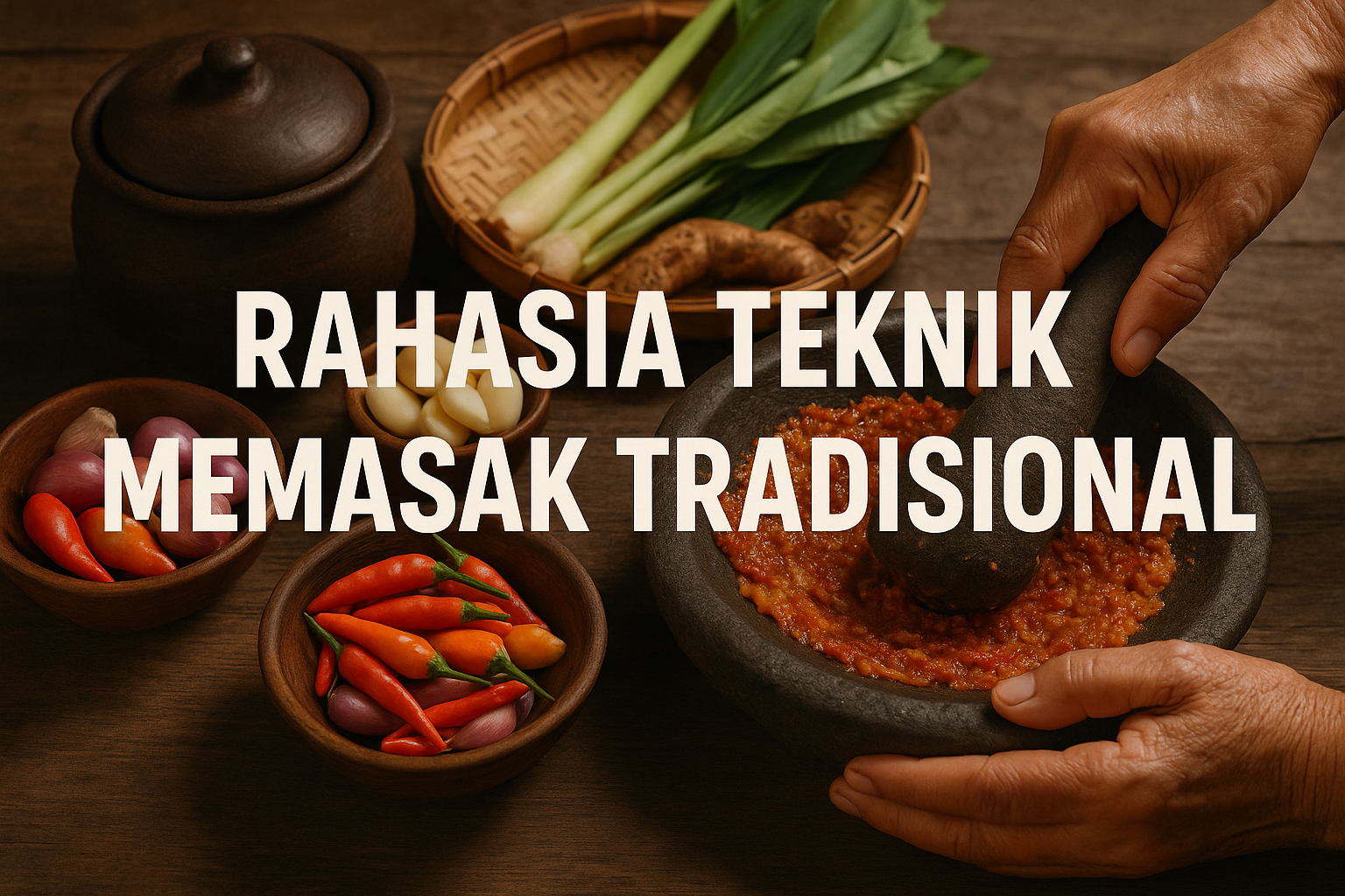 Rahasia Teknik Memasak Tradisional
