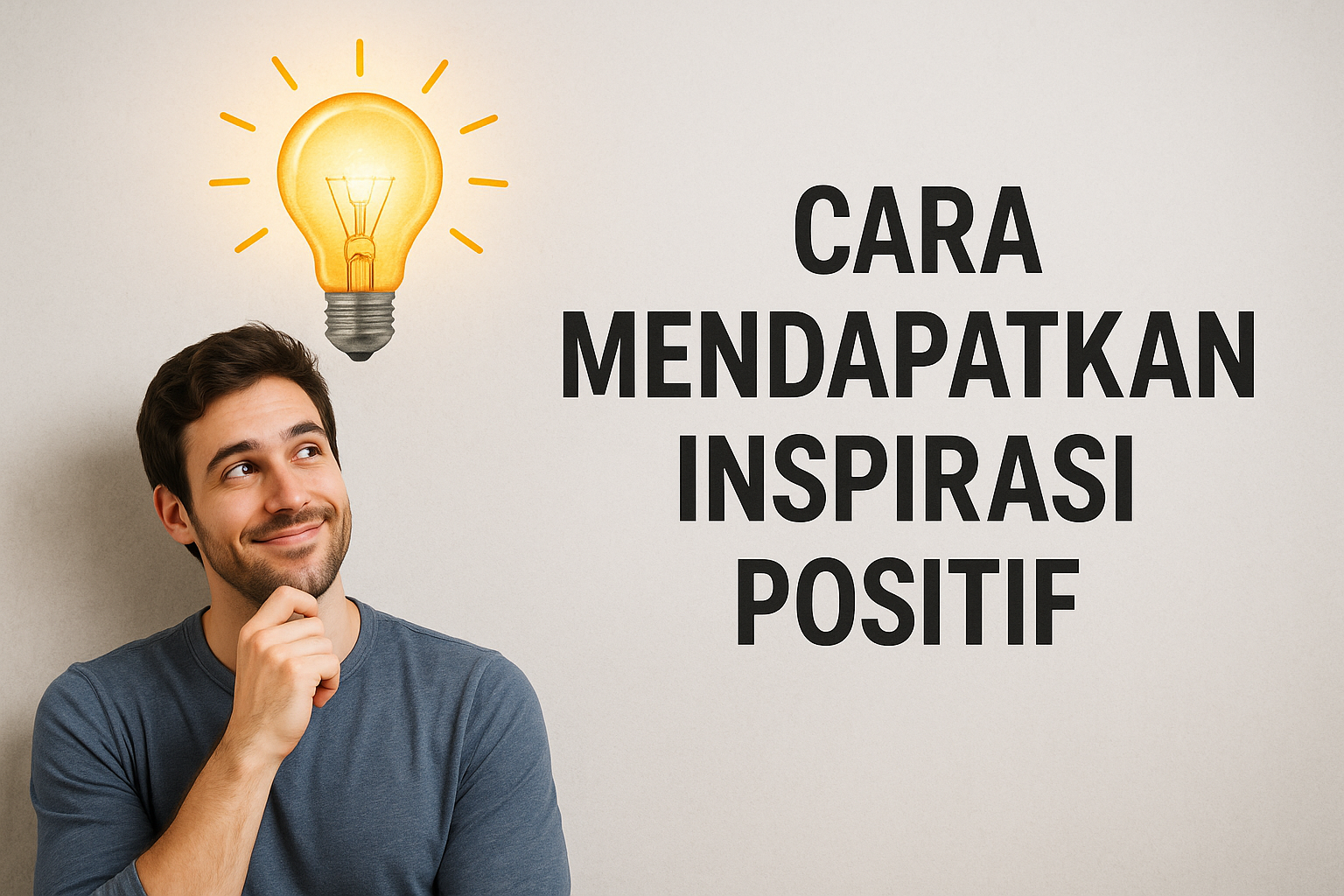 Cara Mendapatkan Inspirasi Positif
