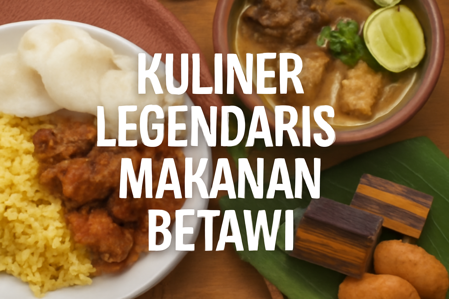 Kuliner Legendaris Makanan Betawi