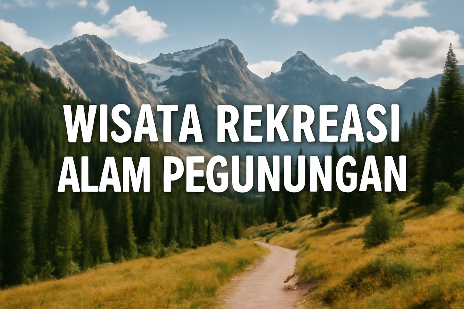 Wisata Rekreasi Alam Pegunungan