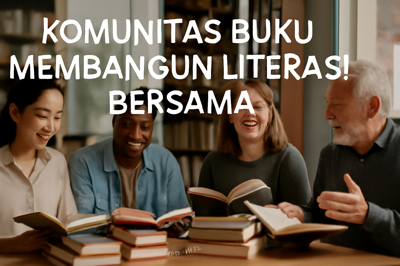 Komunitas Buku Membangun Literasi Bersama