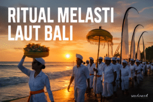 Ritual Melasti Laut Bali