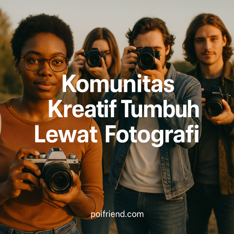 Komunitas Kreatif Tumbuh Lewat Fotografi