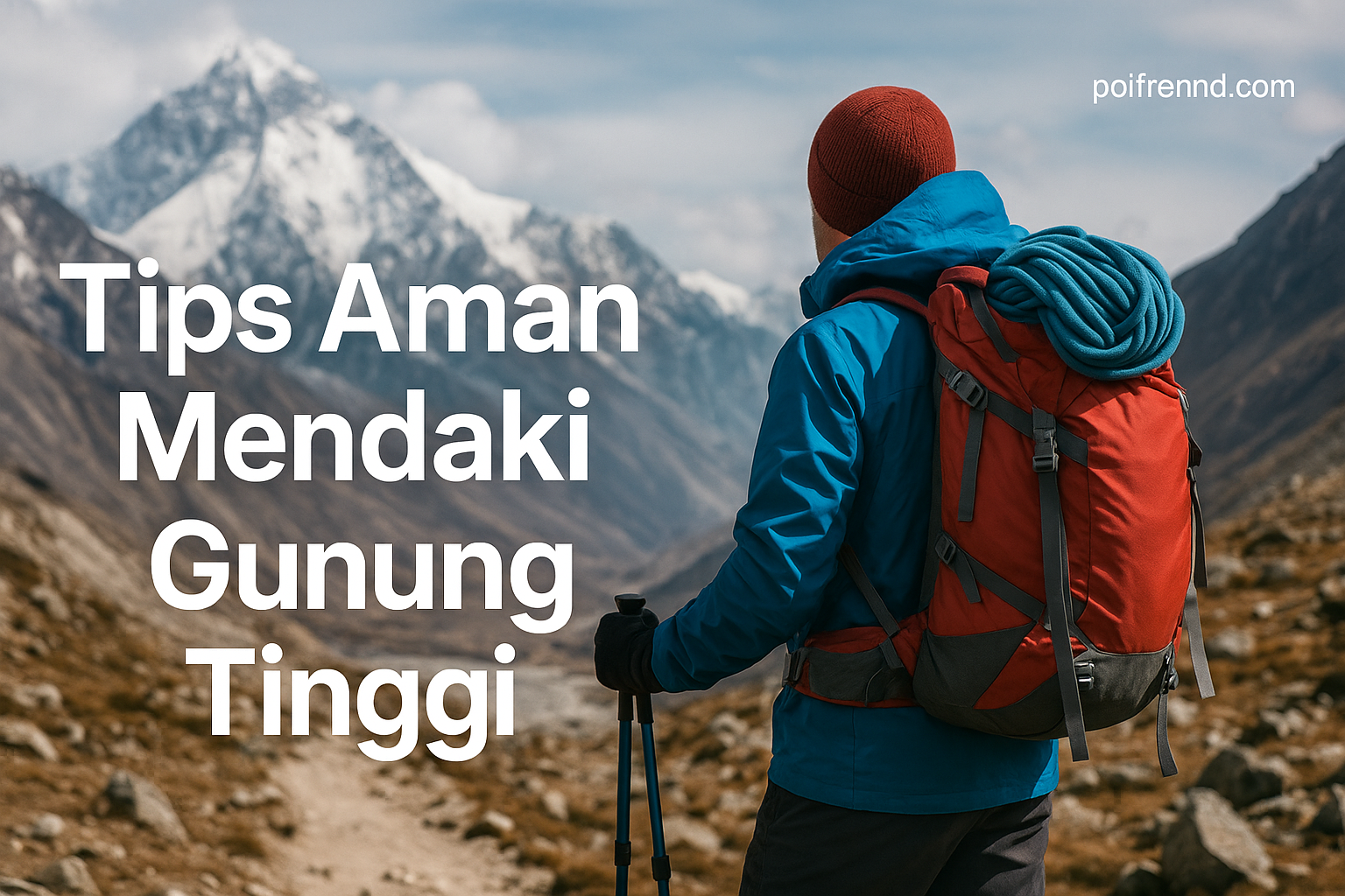 Tips Aman Mendaki Gunung Tinggi