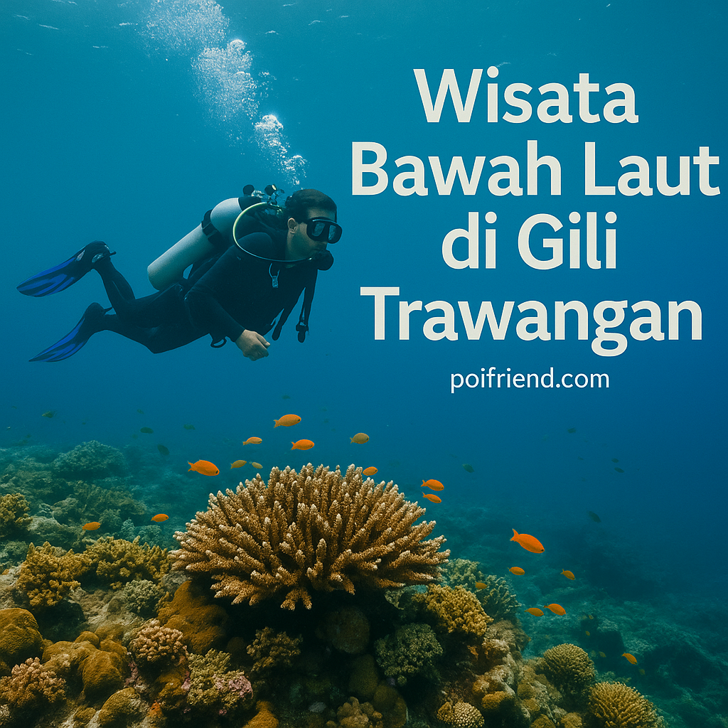 Wisata Bawah Laut di Gili Trawangan