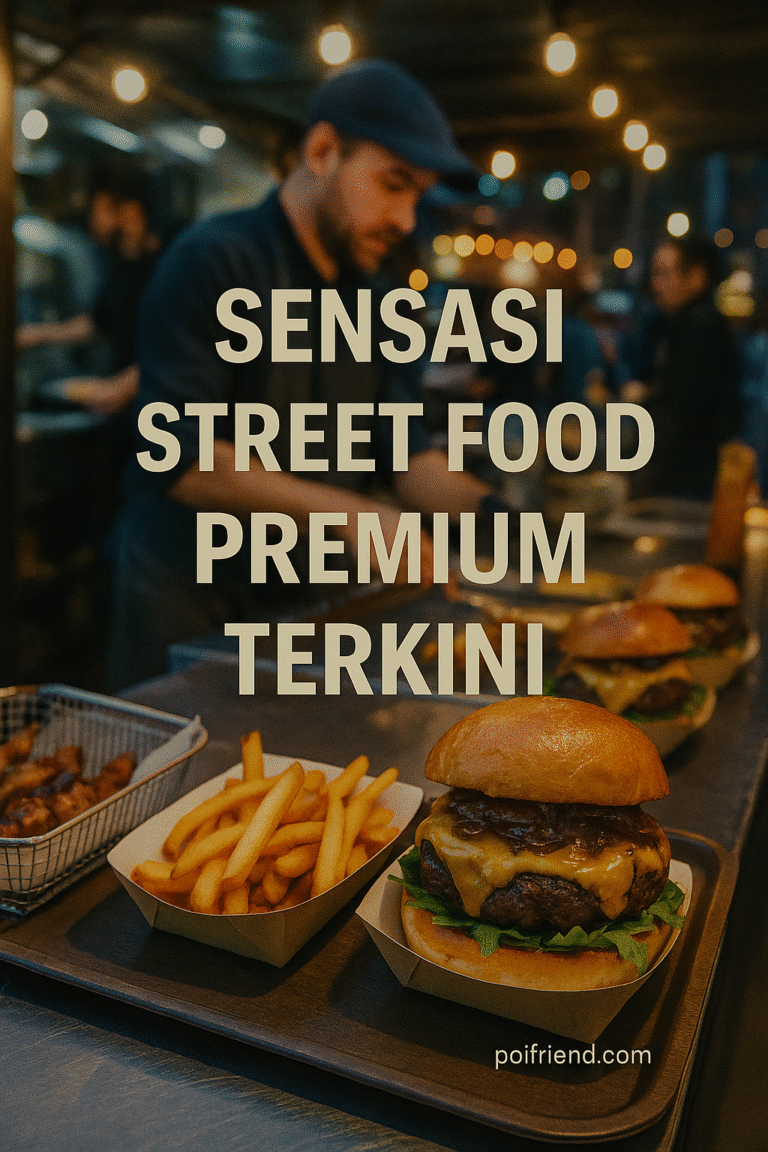 Sensasi Street Food Premium Terkini
