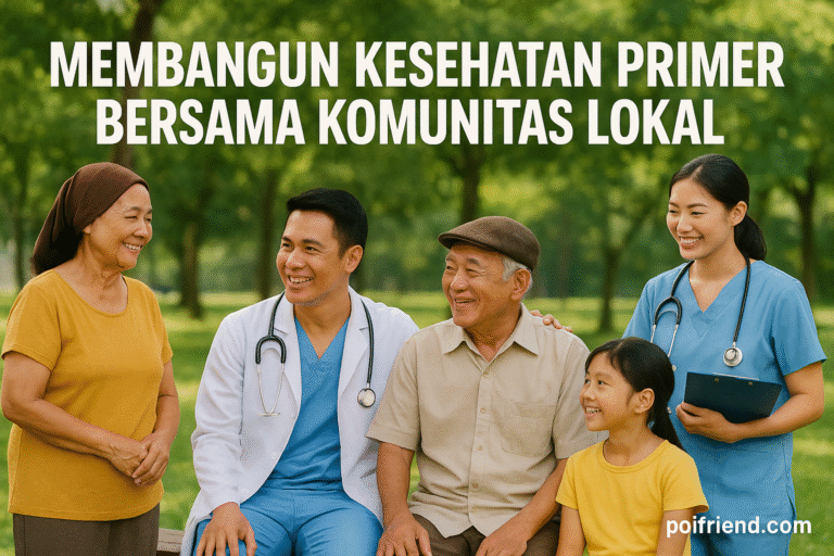 Membangun Kesehatan Primer Bersama Komunitas Lokal