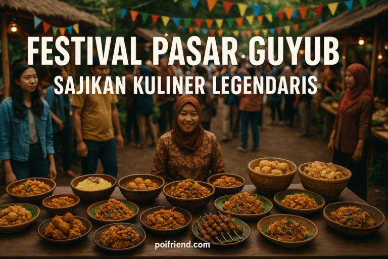 Festival Pasar Guyub Sajikan Kuliner Legendaris