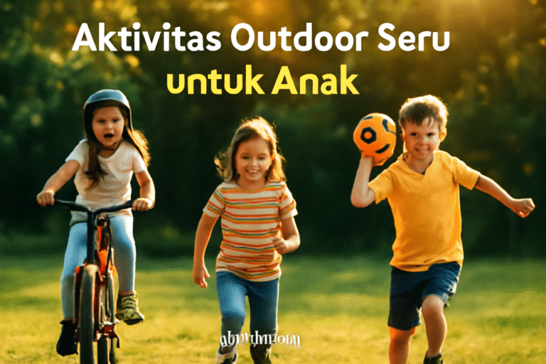 Aktivitas Outdoor Seru untuk Anak