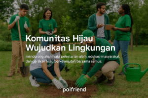 Komunitas Hijau Wujudkan Lingkungan