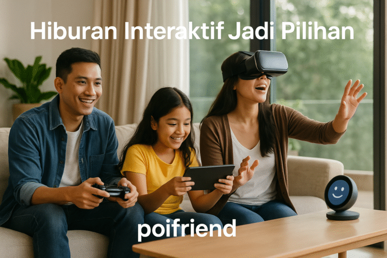 Hiburan Interaktif Jadi Pilihan