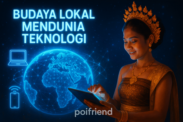 Budaya Lokal Mendunia Teknologi