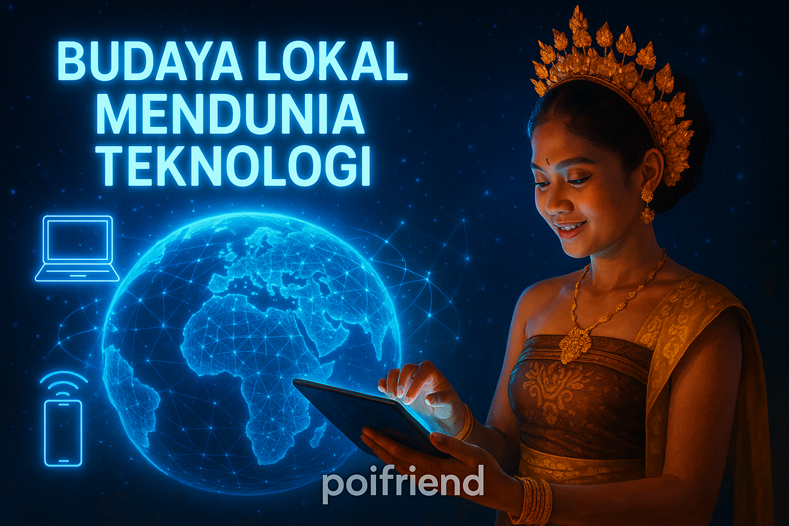 Budaya Lokal Mendunia Teknologi