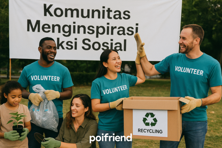 Komunitas Menginspirasi Aksi Sosial
