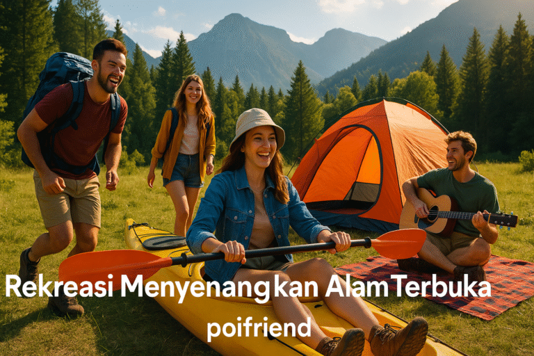 Rekreasi Menyenangkan Alam Terbuka