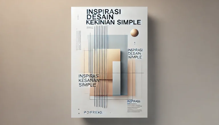 Inspirasi Desain Kekinian Simple