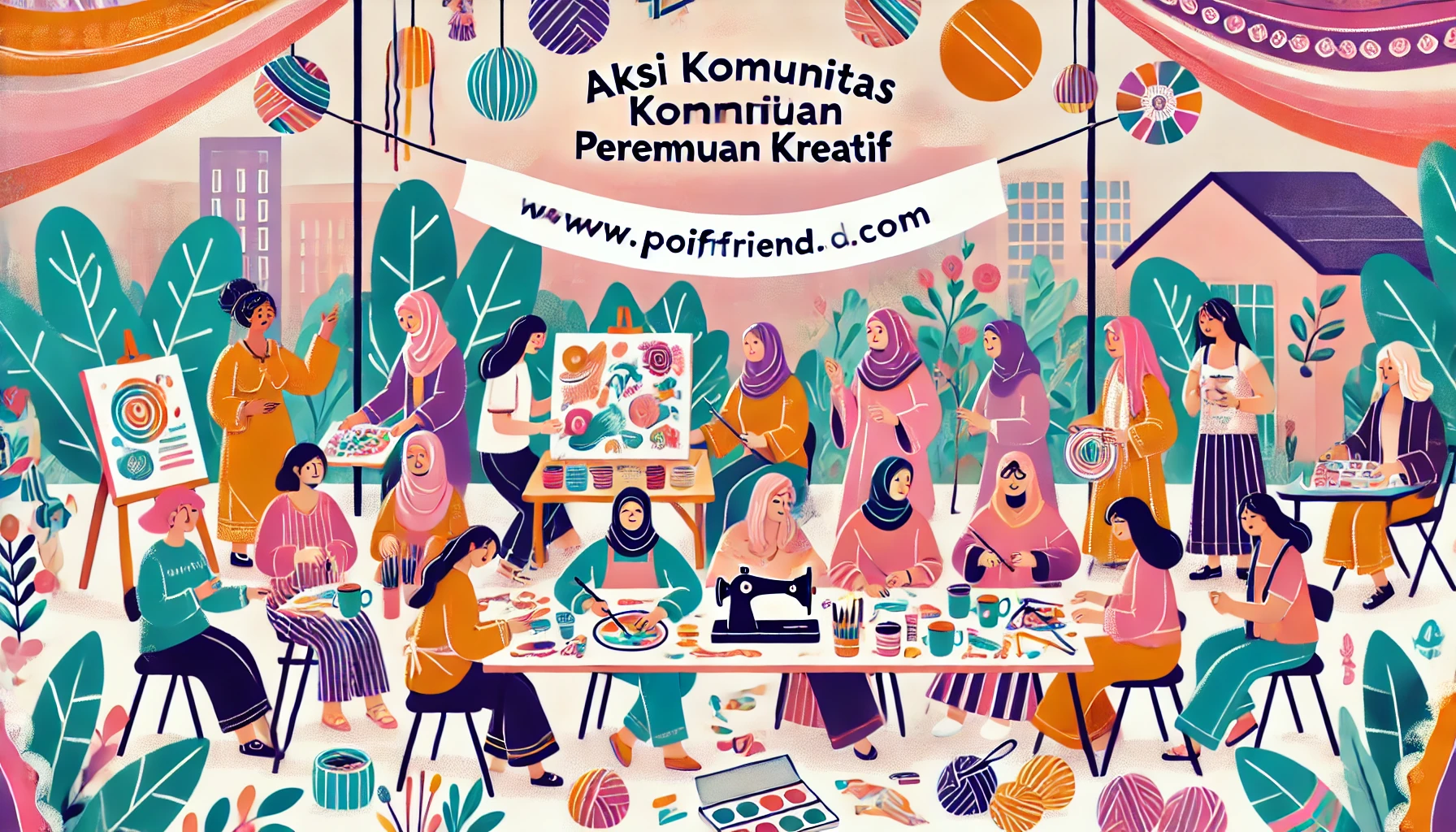 Aksi Komunitas Perempuan Kreatif