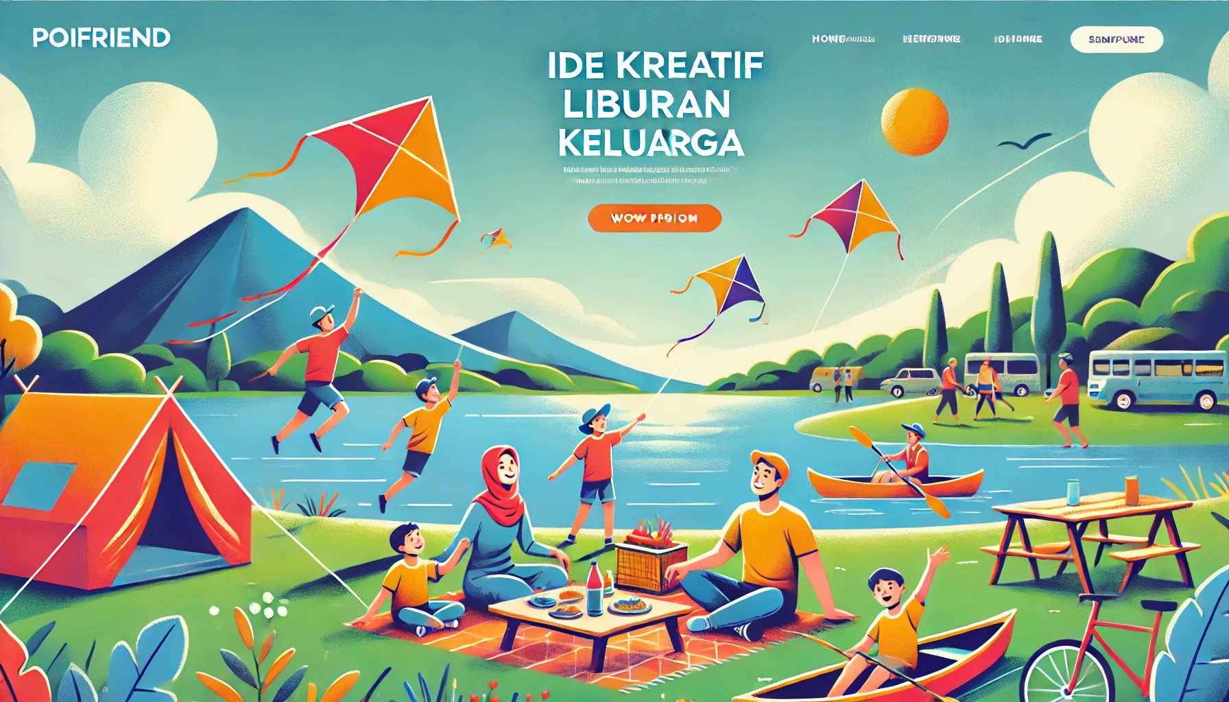 Ide Kreatif Liburan Keluarga