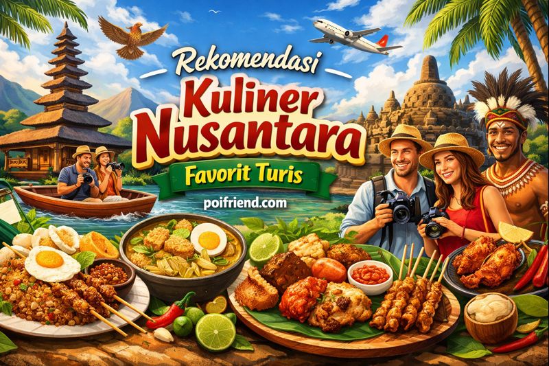 Rekomendasi Kuliner Nusantara Favorit Turis