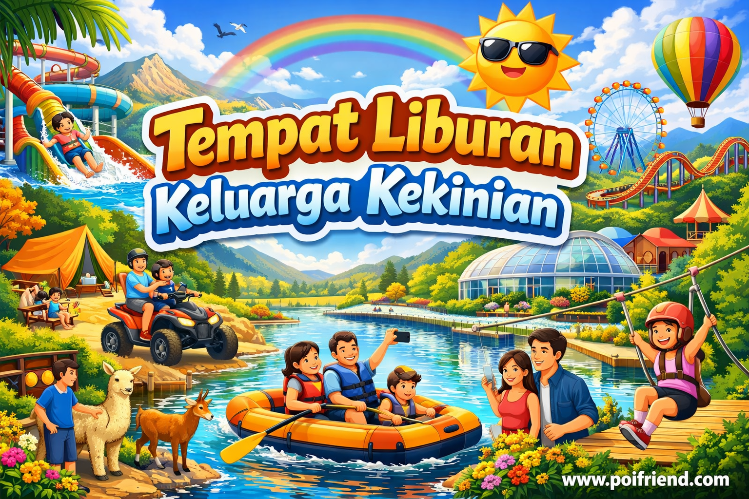 Tempat Liburan Keluarga Kekinian