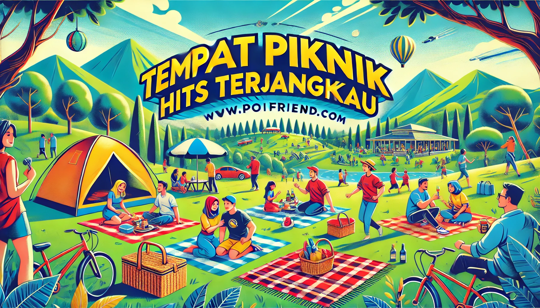 Tempat Piknik Hits Terjangkau