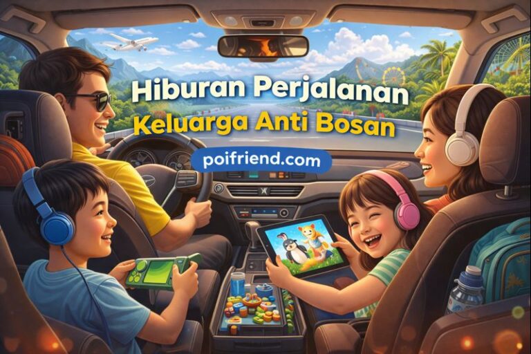 Hiburan Perjalanan Keluarga Anti Bosan
