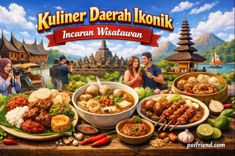 Kuliner Daerah Ikonik Incaran Wisatawan