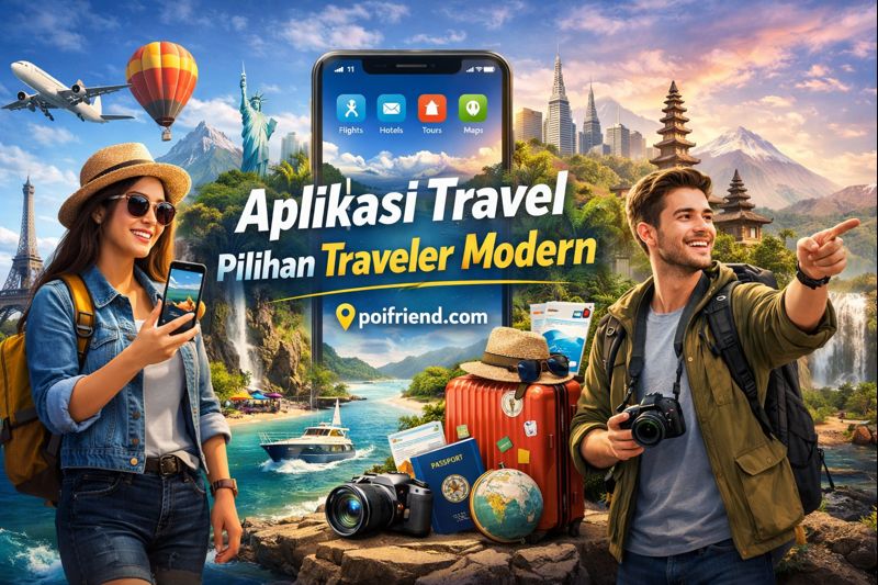 Aplikasi Travel Pilihan Traveler Modern