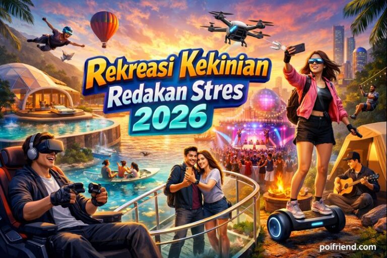 Rekreasi Kekinian Redakan Stres 2026