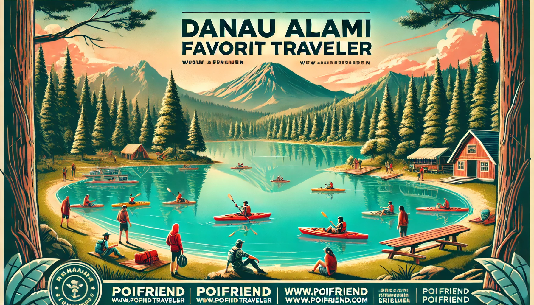 Danau Alami Favorit Traveler
