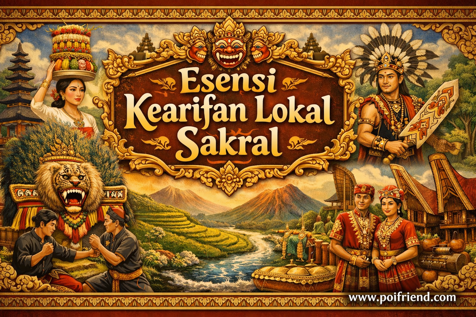 Esensi Kearifan Lokal Sakral