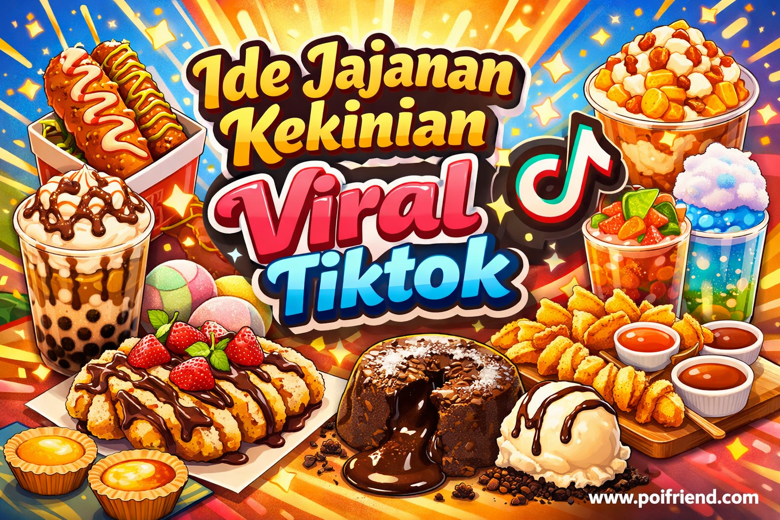 Ide Jajanan Kekinian Viral Tiktok