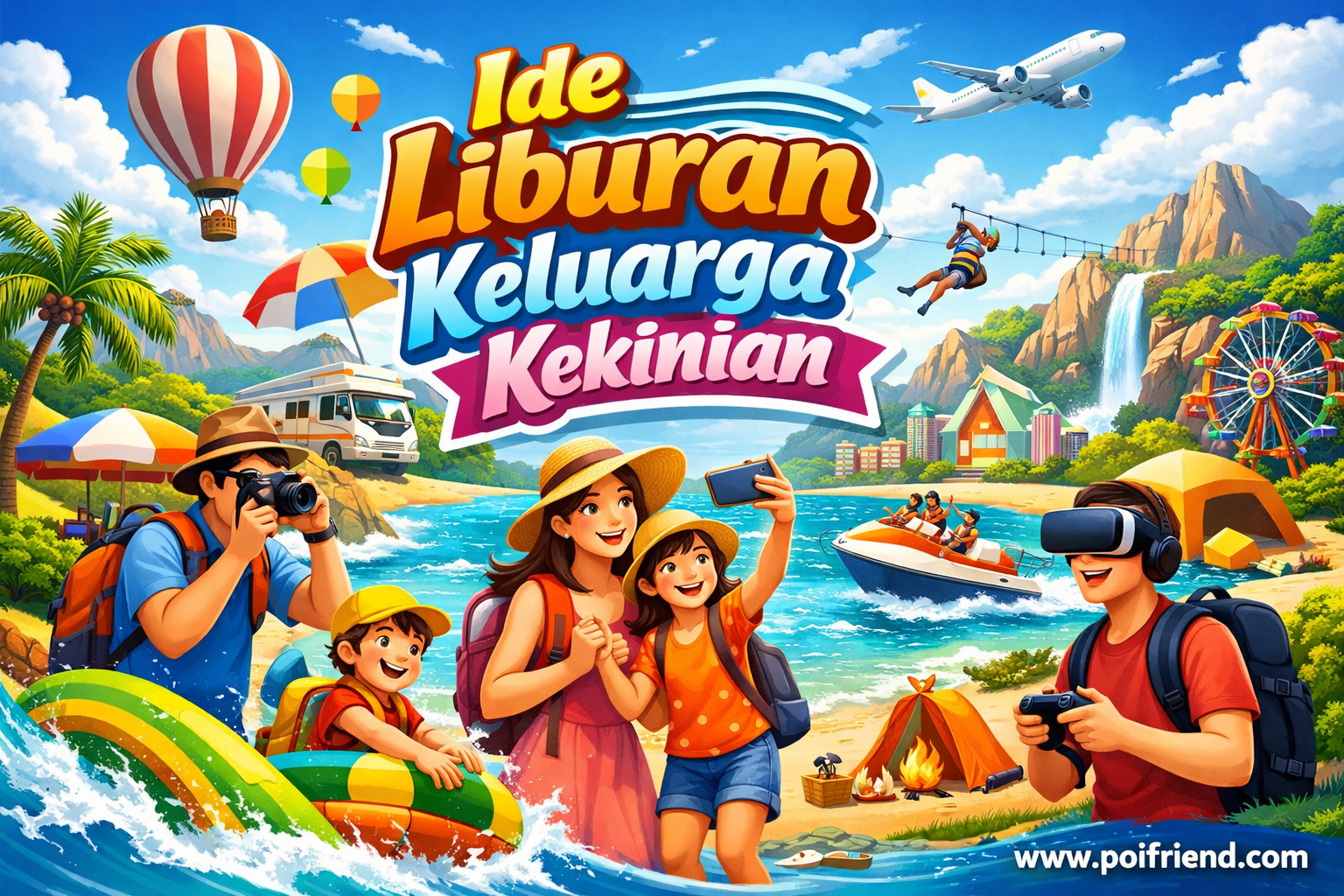Ide Liburan Keluarga Kekinian