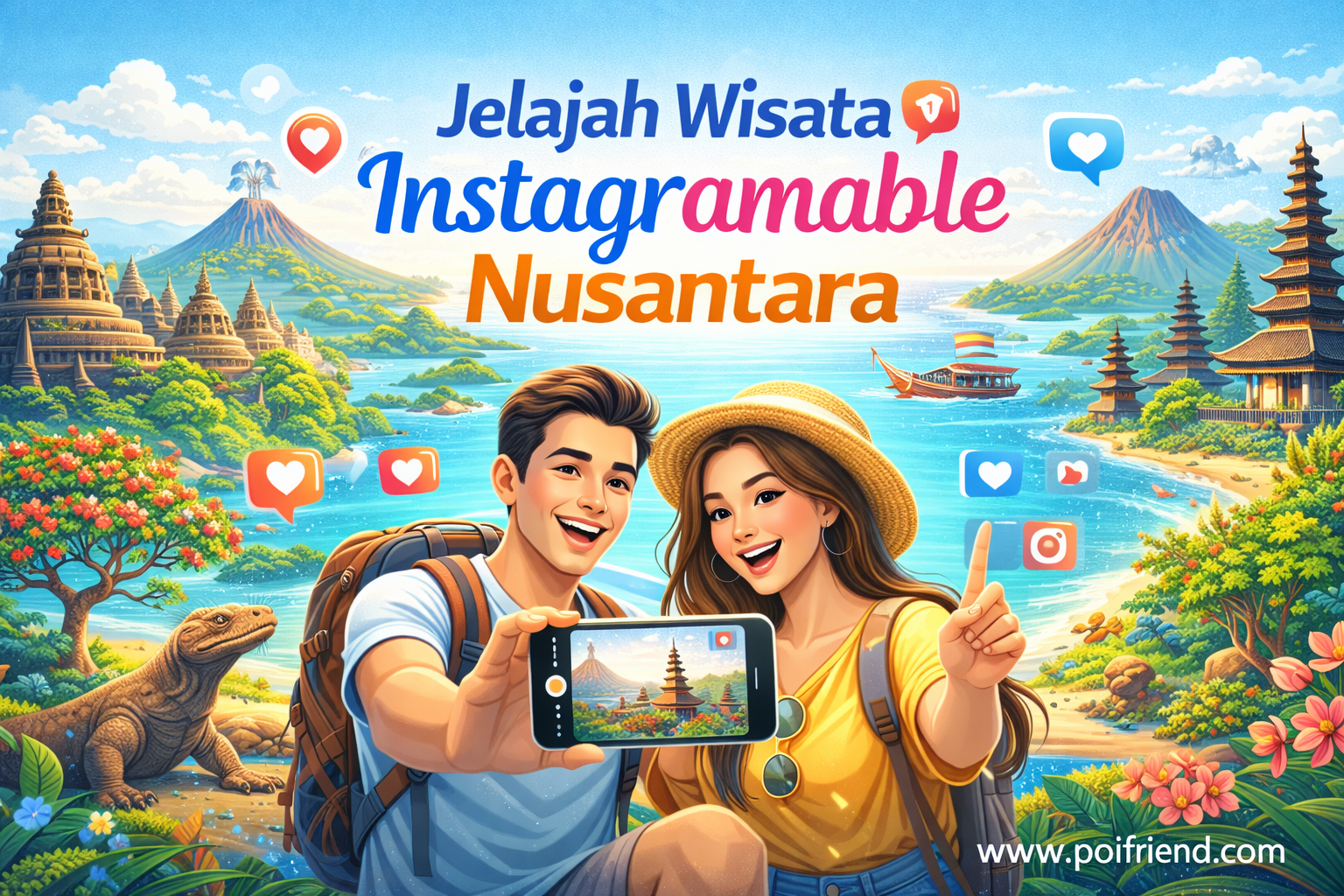 Jelajah Wisata Instagramable Nusantara
