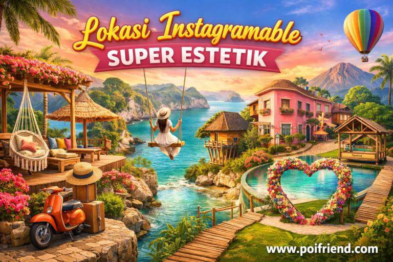 Lokasi Instagramable Super Estetik