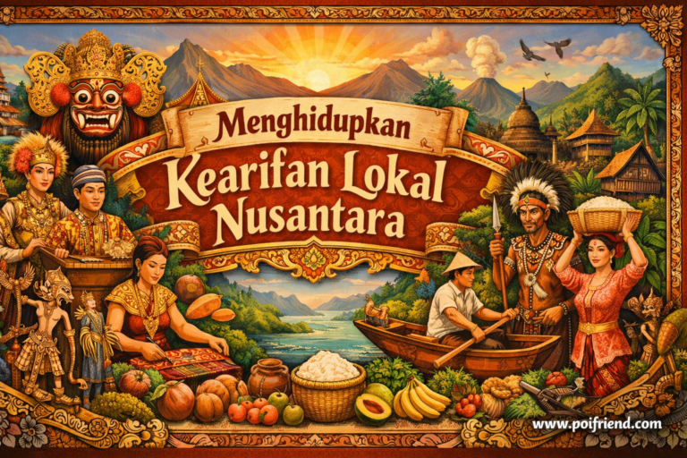 Menghidupkan Kearifan Lokal Nusantara